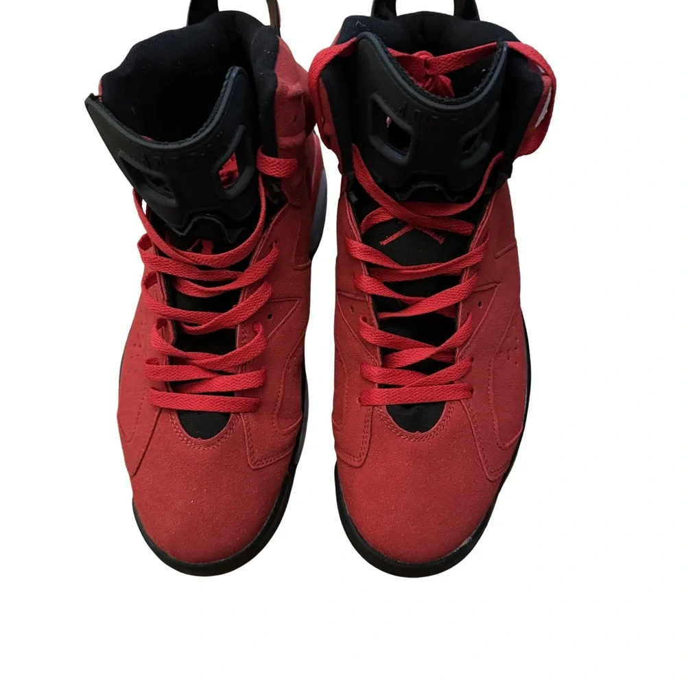 Jordan 6s “Toro Red” Men's Retro Sneakers - Picture 5 of 11